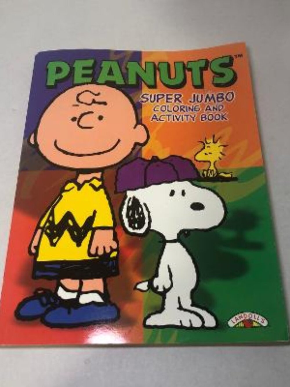 PEANUTS Super Jumbo Coloring And Activity Book 1999 Snoopy Charlie Brown Vintage